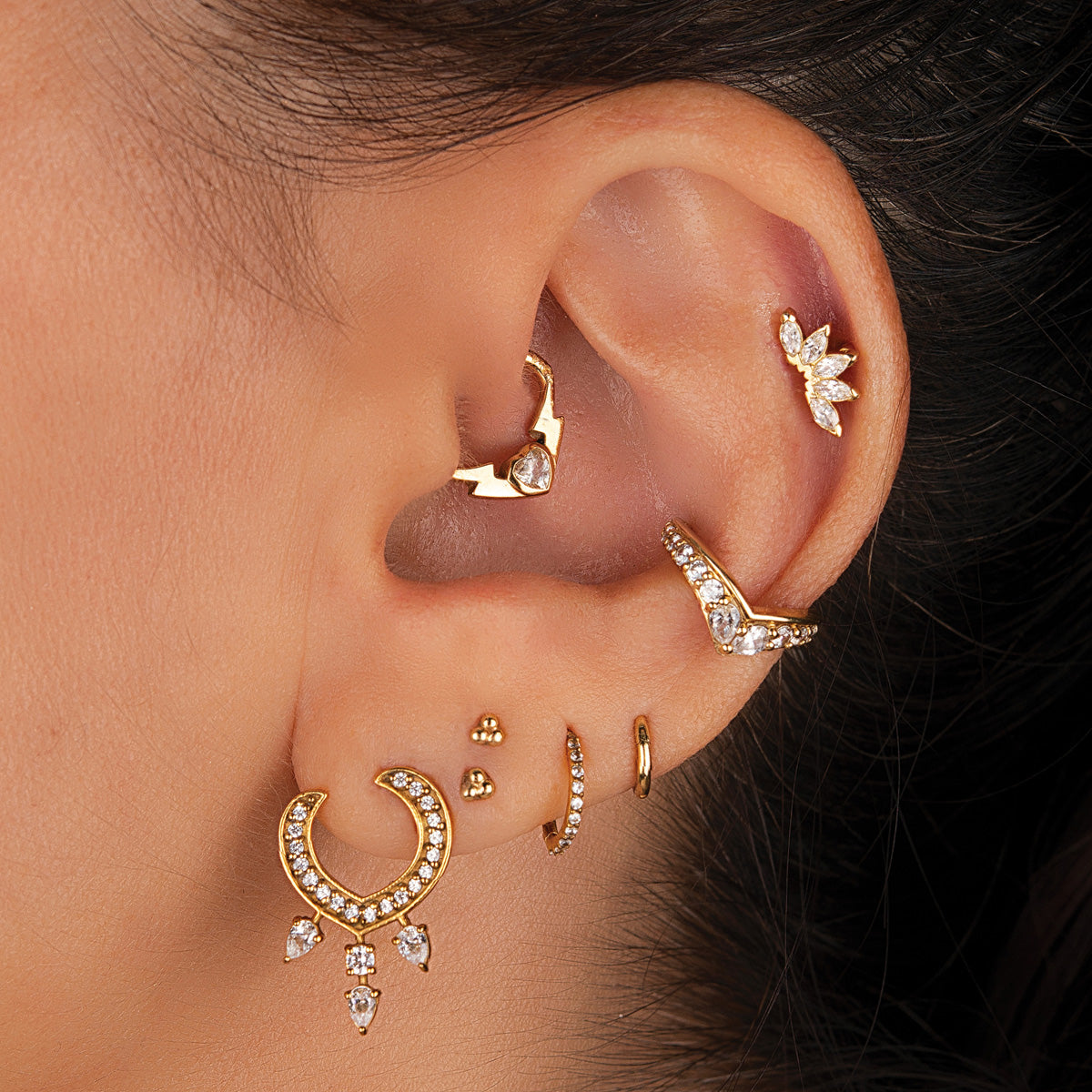 idée piercing oreille