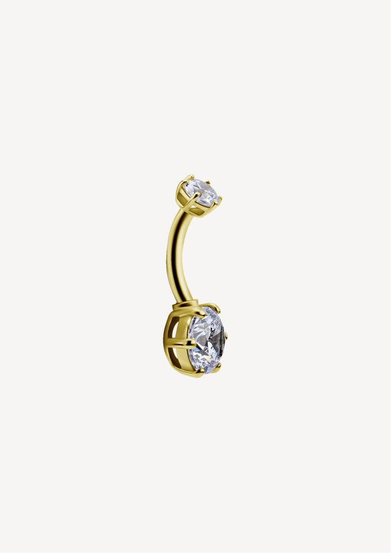 Piercing Banane Zircon Premium