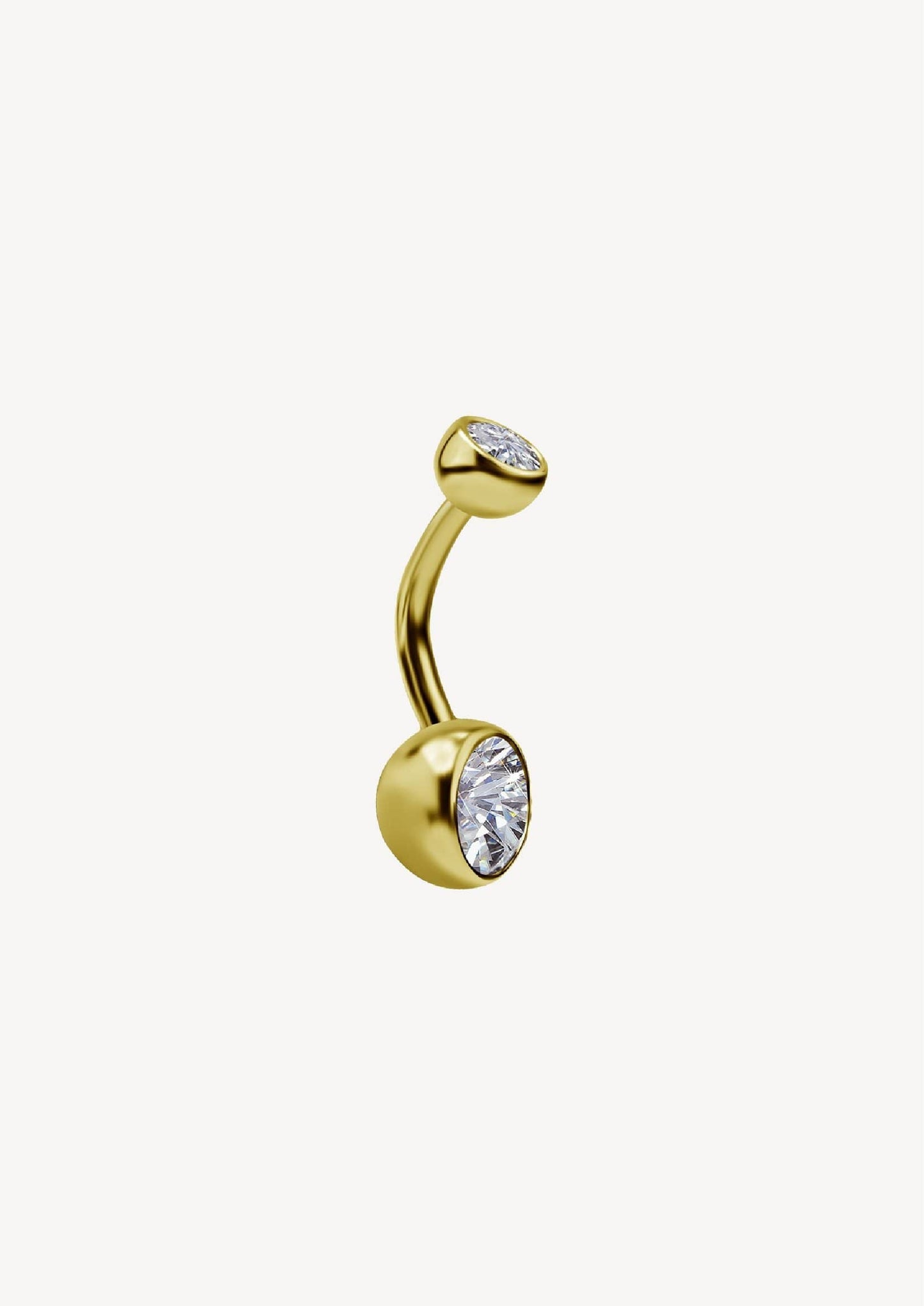 Piercing Banane Diamants Rond 0.25ct | 1ct