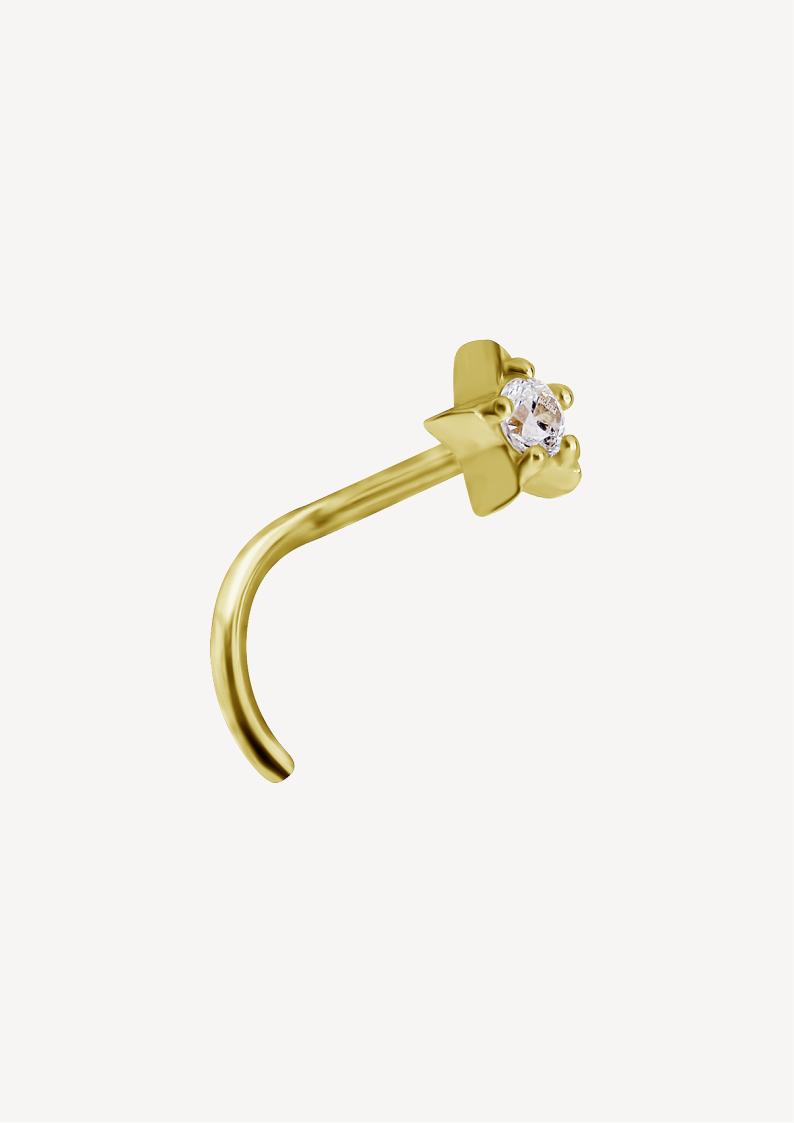 Piercing Stud Nez Étoile Strass