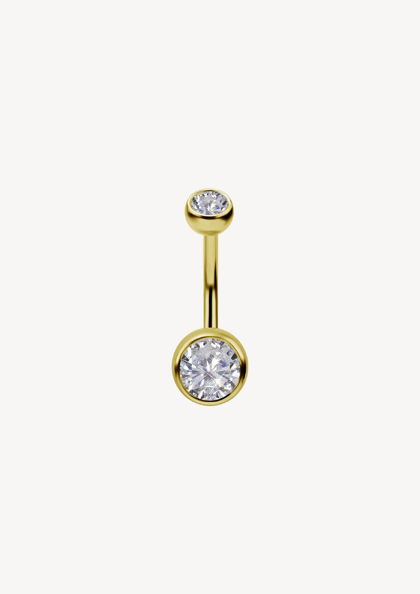 Piercing Banane Diamants Rond 0.25ct | 1ct