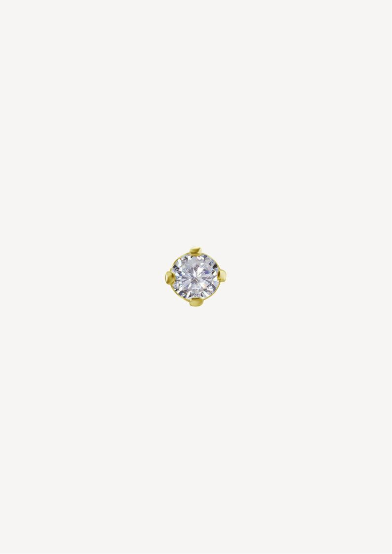 Piercing Diamant Or 18 Carats