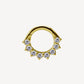 Piercing En Or Diamant 18 Carats 06 mm