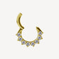 Piercing Couronne Ouvert Or 18 Carats 06 mm
